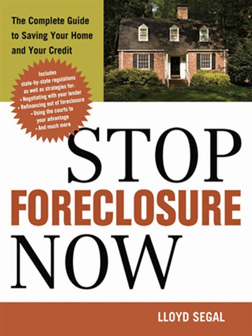 Title details for Stop Foreclosure Now by Lloyd Segal - Available